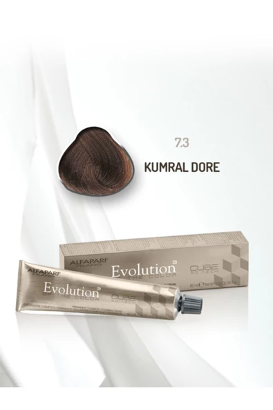 Evolution Saç Boyası 60 ml No: 7.3 Kumral Dore