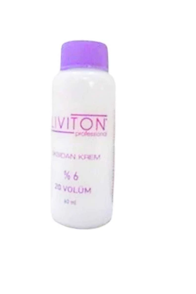 liviton Professional Oksidan Krem %6/20 Volüm 60 ml