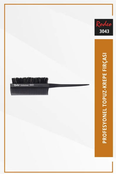 3043 Topuz Fırçası Krepe Şiş Tarak 3 In 1 - 3