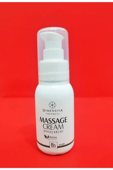 DIMENSIVA Cosmed Tranquıl Massage Cream ( Masaj Kremi ) 50 Ml