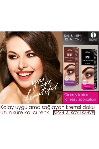 Kaş Ve Kirpik Boyası Koyu Kahverengi 3,0 ( Boya Ve Oksidan) - 1 Kutu - 5