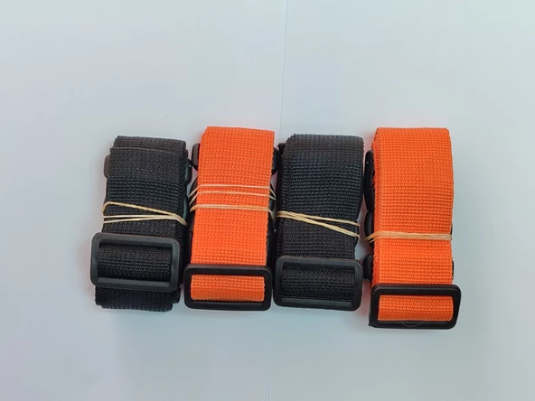 2 Adet Siyah 2 Adet Turucu Valiz Kemeri 4 Cm Toplam 4 Adet ürün görseli