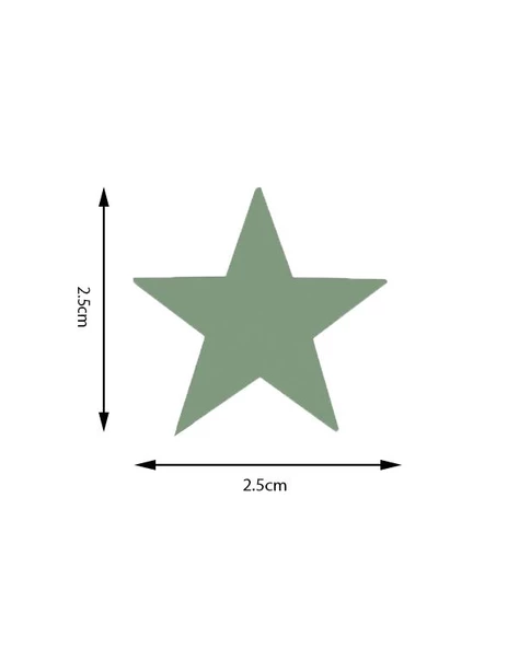 Kamei Şekilli Delgeç Yıldız İnce 2.5 cm KM8810 - 6