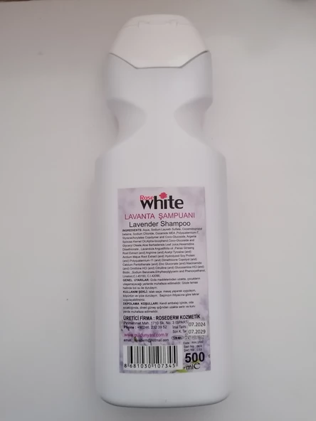 ALOEVERA-E VİTAMİNLİ LAVANTA ŞAMPUANI 500ML - 4