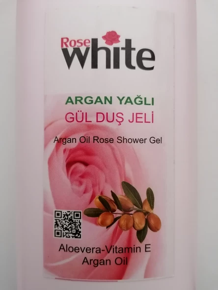 Argan Yağlı Evitaminli Aleo Veralı Gül  Duş Jeli 500ML