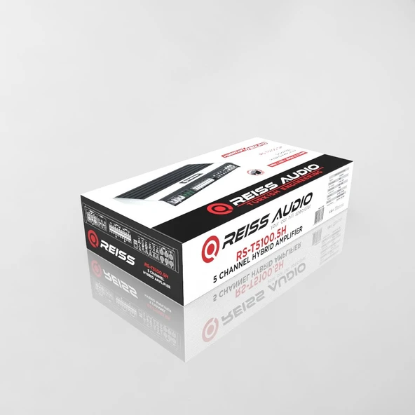 RS-T5100.5H 5 Kanal Hibrit Oto Amfi 4x80W+400W RMS - 5