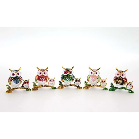 2'Li Baykuş Biblo ürün görseli