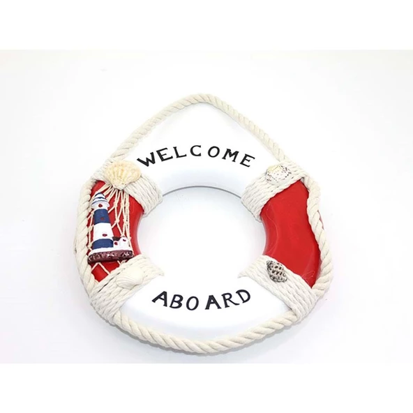 Ahşap Marin Duvara Asmalı Simit ürün görseli