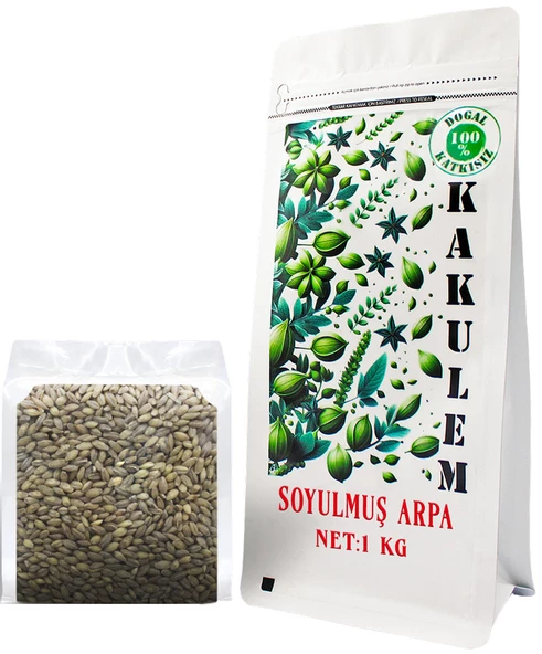 KAKULEM SERTİFİKALI Köy Usulü Kabuksuz Soyulmuş Arpa 1 KG