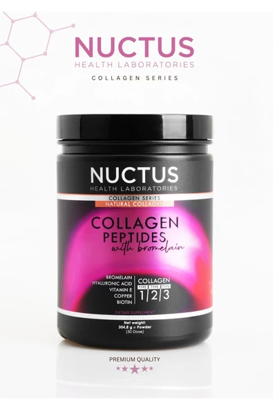 NUCTUS,Collagen Peptides With Bromelain 304.8 GR