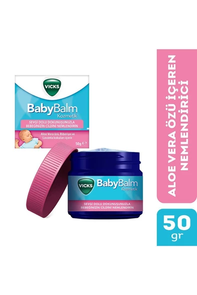 VİCKS,Babybalm Nemlendirici 50 gr