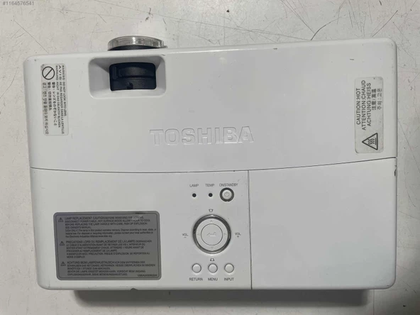 TOSHIBA PROJEKSİYON TLP-X200 MODEL- HDMI LI ORJİNAL LAMBA 2.500 SAAT GARANTİ -KONUŞAN CİHAZ-KUMANDA, HDMI VE VGA Kablo (YENİLENMİŞ TEŞHİR ÜRÜNÜ!) - Resim 4
