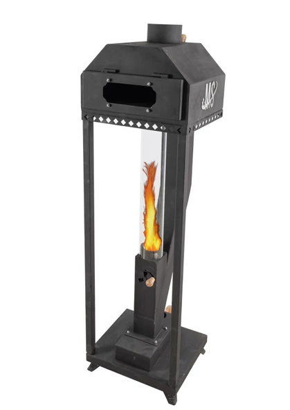 A002 40'LIK FIRINLI ALEV LAMBASI PELET SOBA ürün görseli