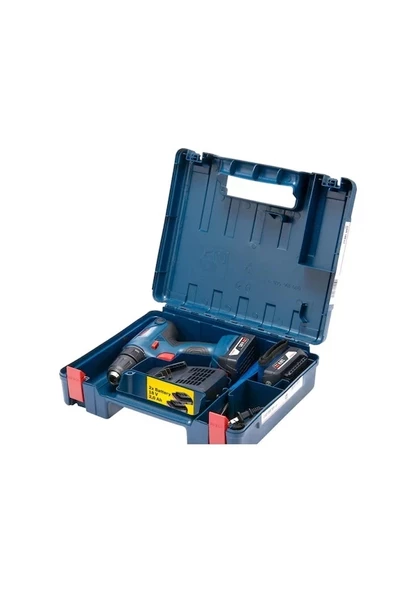 Bosch Professional GSR 180-LI 2x2.0Ah Çift Akülü Delme/Vidalama Makinesi - 06019F8109 - 2