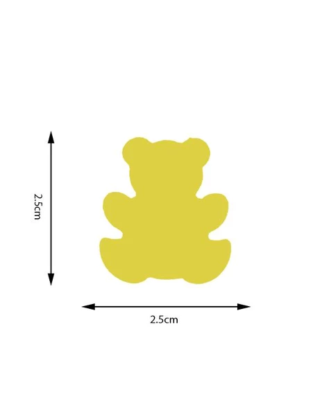 Kamei Şekilli Delgeç Ayıcık 2.5 cm KM8810 - 6