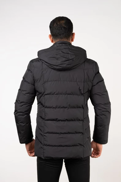 MONTESORİ KAPŞONLU ERKEK ŞİŞME MONT - 10