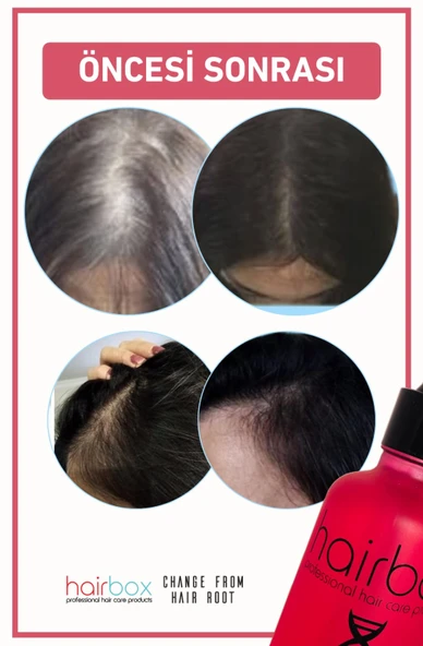 Hairbox Kadın Saç Serumu, Saç Serumu( 5 Serum 1 Tarak Hediye) - 4