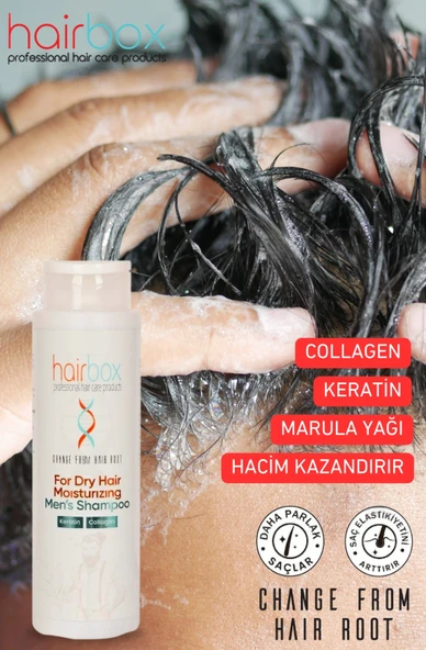 Hairbox Erkekler Için Şampuan , Saç Dökülmesi Karşıtı , Saç Bakım , Erkekler Için Özel Saç Sertliği - 2