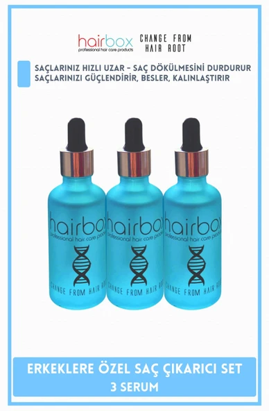 Hairbox kek Saç Serumu, Saç Serumu (3 ADET SERUM)
