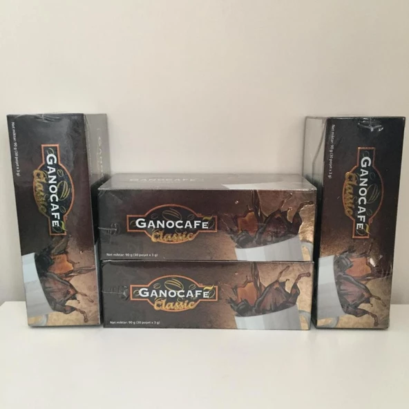 Ganocafe Classıc Ganoderma Mantarlı Çözünebilir Kahve 4'lü Paket