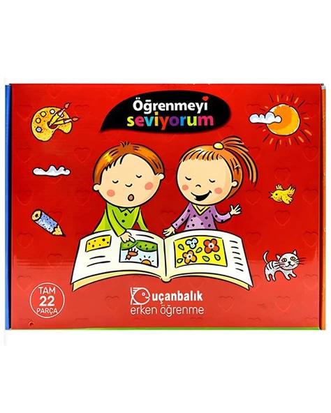 Uçanbalık Öğrenmeyi Seviyorum 22 Parça Tudem Yayınları