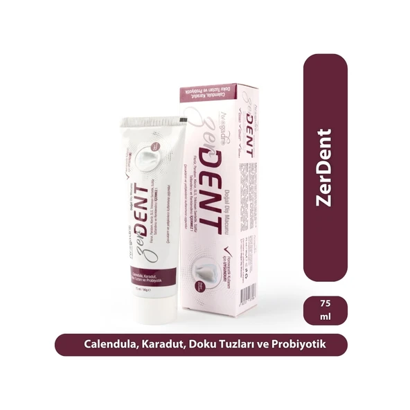 AVOGADRO HOMEOPATİ,Zerdent Doku Tuzu Içeren Diş Macunu 90gr