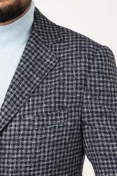 SİR KAŞE REGULAR FİT ERKEK KABAN - 10