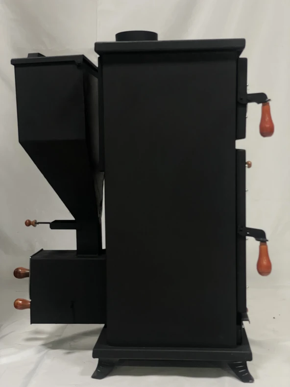 K003 MANUEL FIRINLI ODUNLU PELET SOBA - Resim 2