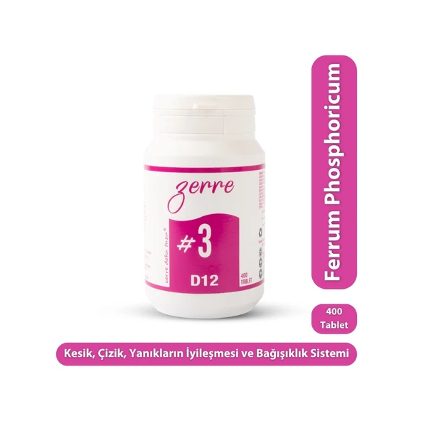 Zerre Doku Tuzu Schüssler No 3 400 Tablet