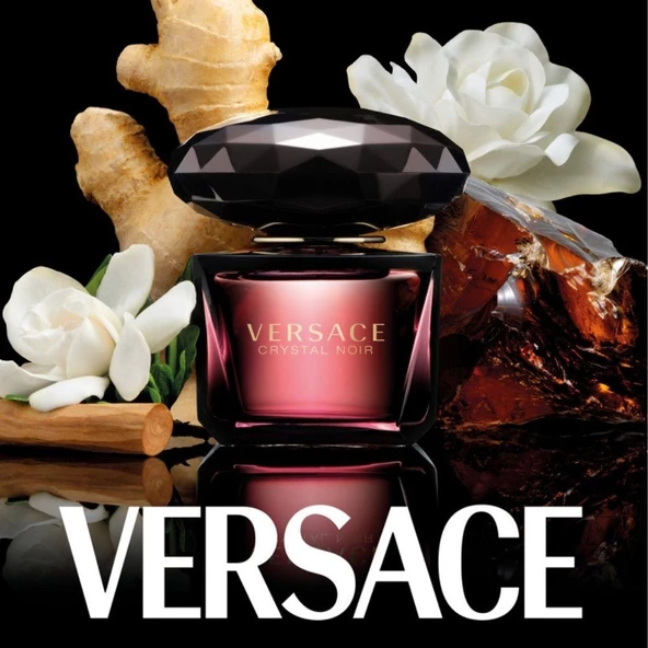 Versace Crystal Noir Pour Femme Parfum 90 ml Kadın Parfümü - Resim 4