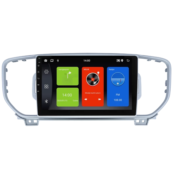 Kia Sportage Android Multimedya Sistemi (2018-2021) 2 GB RAM, 32 GB Hafıza, 8 Çekirdek, Roadstar