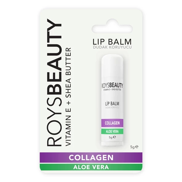 Roys Cosmetics Lip Balm Kolajen Aloe Vera