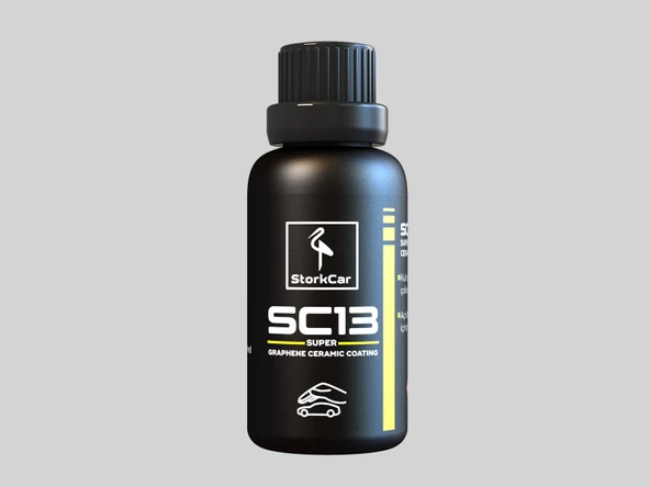 StorkCar SC13 Süper Grafen Nano Seramik Kaplama Seramik Kaplama Ve Boya Koruma-50 mL-3 Yıl Etkili-10H-Profesyonel Bakım - 3