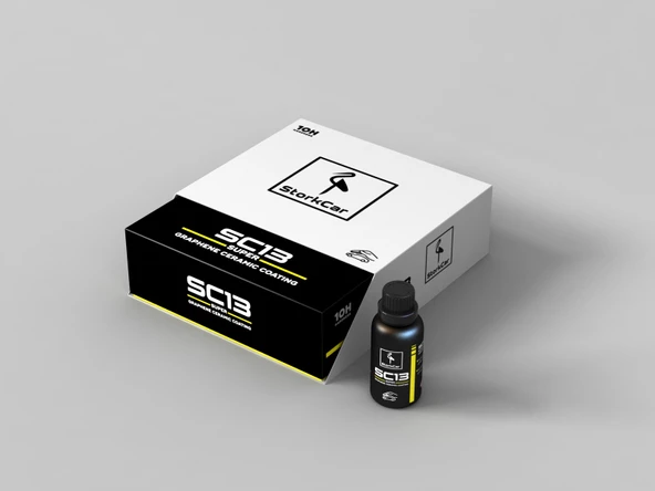 StorkCar SC13 Süper Grafen Nano Seramik Kaplama Seramik Kaplama Ve Boya Koruma-50 mL-3 Yıl Etkili-10H-Profesyonel Bakım