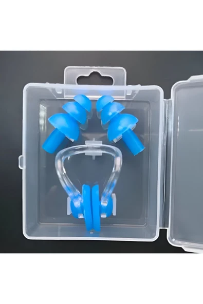 Yüzücüler Için Kulak Ve Burun Tıkayıcı Havuz Seti Deniz Kulak Ve Burun Tıkacı Set - Resim 2