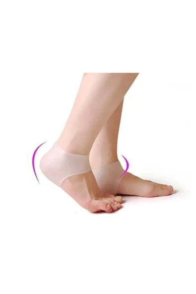 Silikon Topuk Çorabı - Resim 2