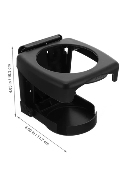 Plastik Katlanır Araç İçin İçecek Bardak Şişe Tutucu Standı - Resim 3