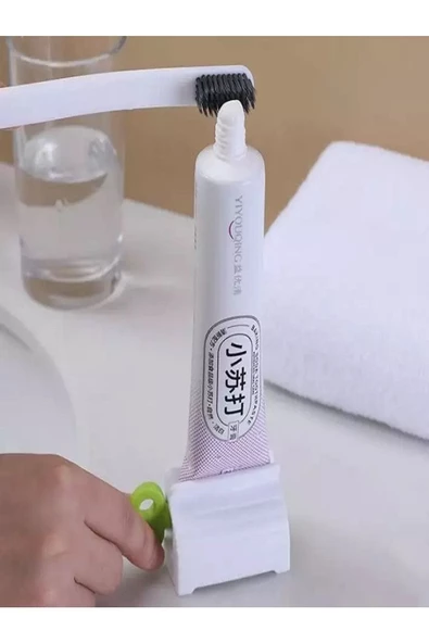 1 Adet Diş Macunu Krem Ve Merhem Sıkacağı Çevirmeli Sıkma Aparatı - 3