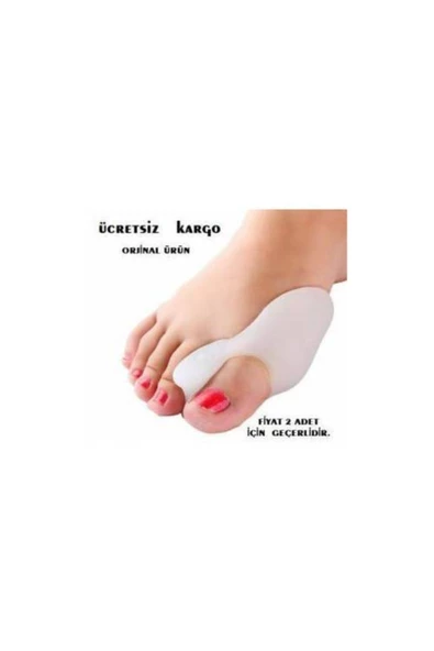 Silikon Makaralı Ayak Baş Parmak Kemik Bunyon Koruyucu Bunion Halluks Valgus Set Başparmak - 3