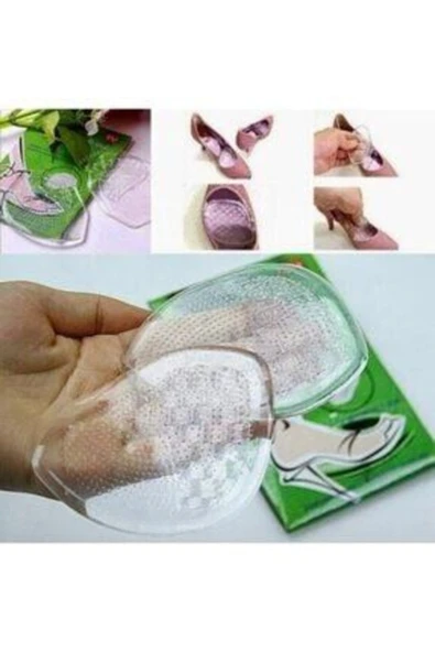 Silikon Ayakkabı Kaydırmaz Tabanlık Ayak Nasır Koruyucu Yapışkan - Resim 2