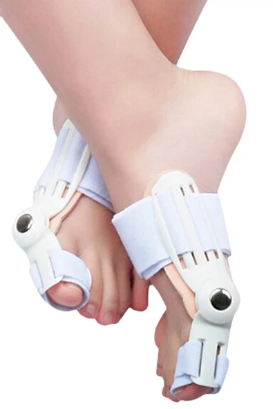 1 Adet Ayak Baş Parmak Kemik Düzeltici Halluks Valgus Ayak Bakımı Bunyon Koruyucu Gece Ateli - 2