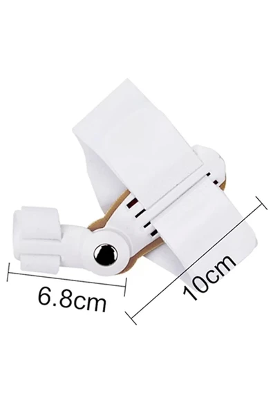 1 Adet Ayak Baş Parmak Kemik Düzeltici Halluks Valgus Ayak Bakımı Bunyon Koruyucu Gece Ateli - Resim 4