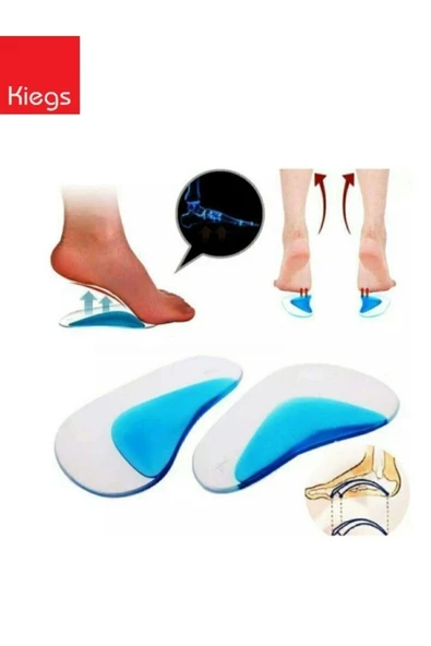 Silikon Ark Destek, Ayak İç Destek Jel 1 Çift / AYAK BOŞLUĞU DESTEKLEYECİ İÇ - 3