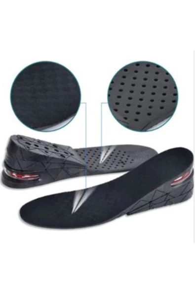Hava Yastıklı Uzatıcı Uzatan Tabanlık Ortopedik Gizli Topuk 7cm - Resim 6