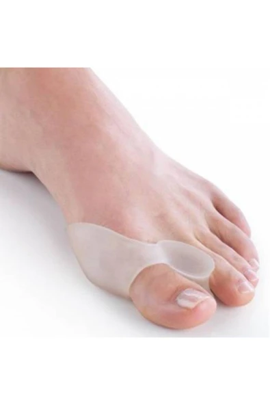 Silikon Makaralı Ayak Baş Parmak Kemik Bunyon Koruyucu Bunion Halluks Valgus Set Başparmak ürün görseli 1