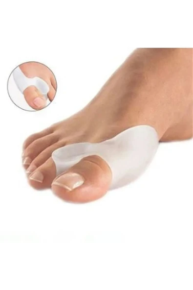 Silikon Makaralı Ayak Baş Parmak Kemik Bunyon Koruyucu - Resim 6