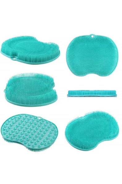 Akdenizpos  Kg01 Pratik Vantuzlu Banyo Sırt Fırçası Ve Masaj Matı (Yeni) - 4