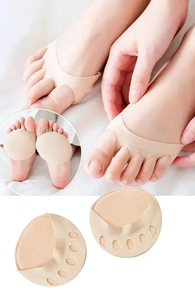 Kadın Erkek Spor Stiletto Babet Topuklu Ayak Altı Desteği Metatarsal Ped Parmak Nasır Batık Koruyucu - 6