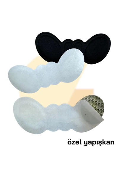 Ayakkabı Topuk Vurma Önleyici ve Daraltma Pedi 3 mm (0.5 Ayak Numarası - TR & EU) 4 Çift - Resim 4