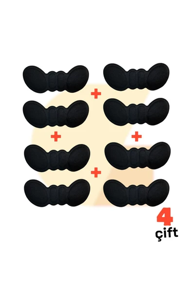 Ayakkabı Topuk Vurma Önleyici ve Daraltma Pedi 6 mm (1 Ayak Numarası - TR & EU) 4 Çift ürün görseli 1